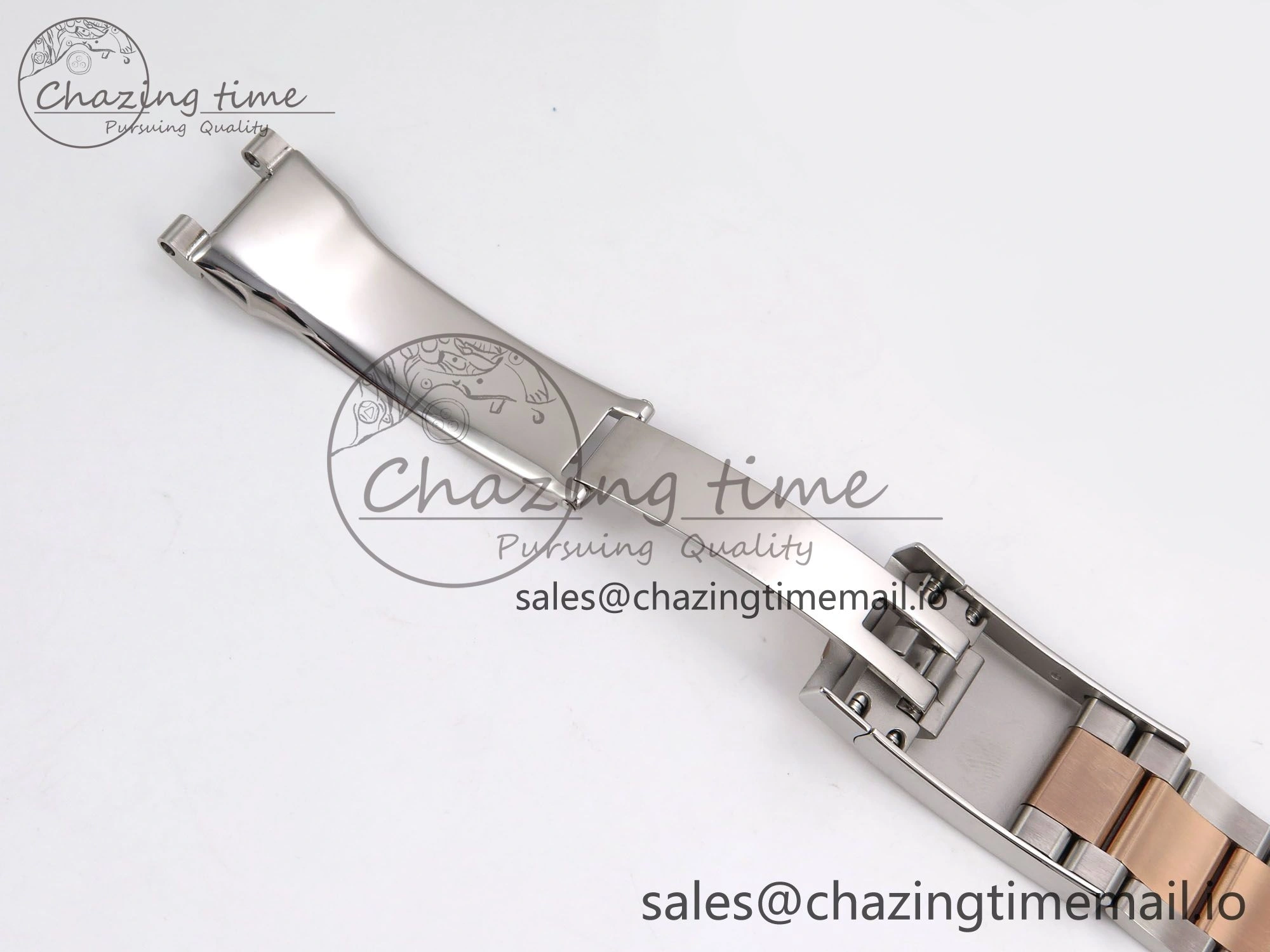 DateJust 41 126331 ARF 1:1 Best Edition 904L Steel Gray Textured Dial on SS RG Oyster Bracelet SH3235（Gain Weight）