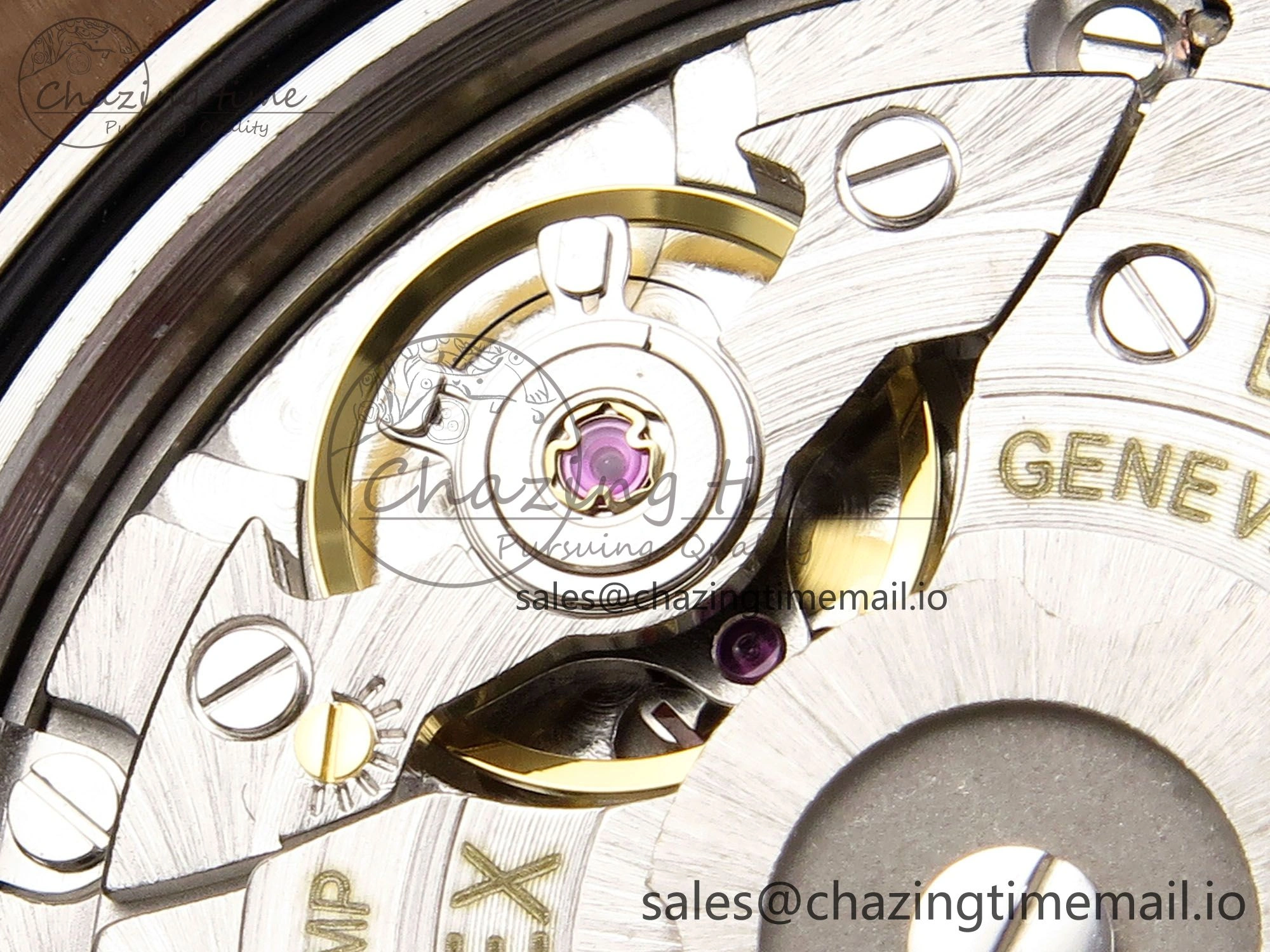 DateJust 41 126331 EWEF Best Edition Gray Dial Green Roman Marker on SS RG Oyster Bracelet A3235