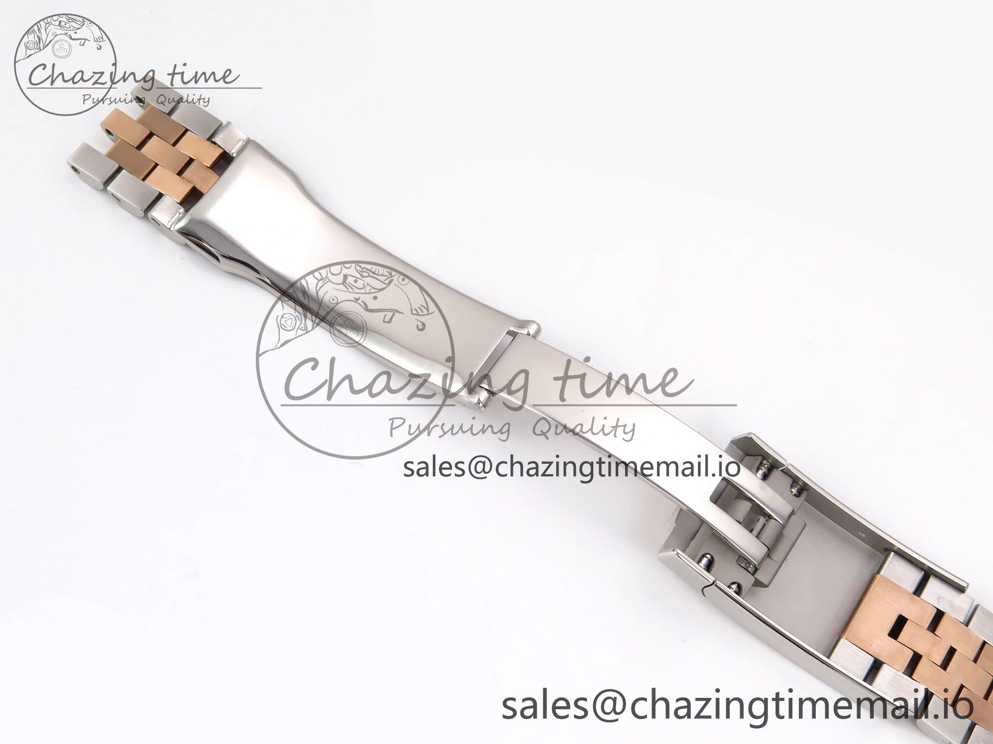 DateJust 41 126331 EWEF Best Edition Gray Textured Dial on SS RG Jubilee Bracelet A3235