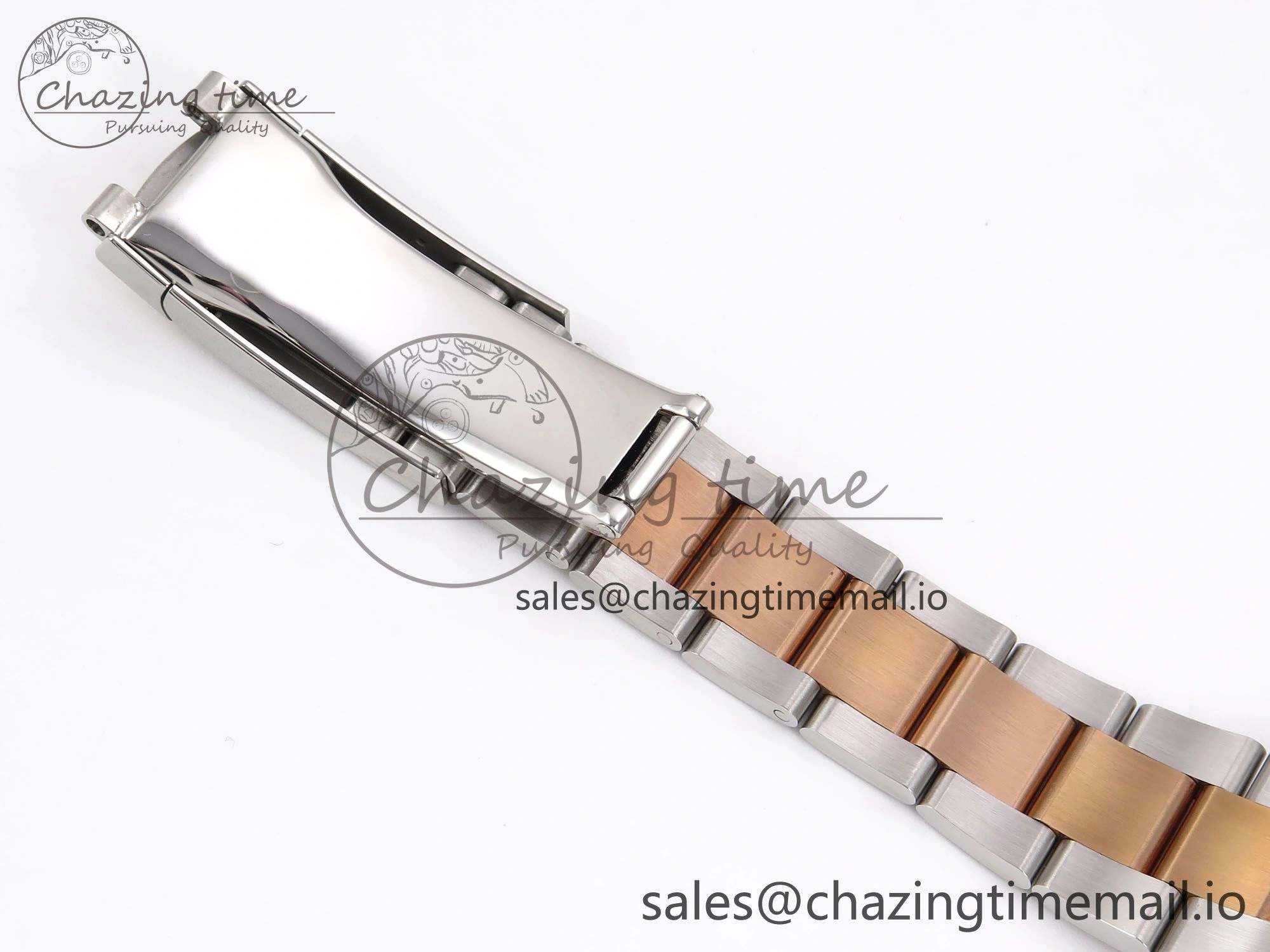 DateJust 41 126331 EWEF Best Edition Gray Textured Dial on SS RG Oyster Bracelet A3235