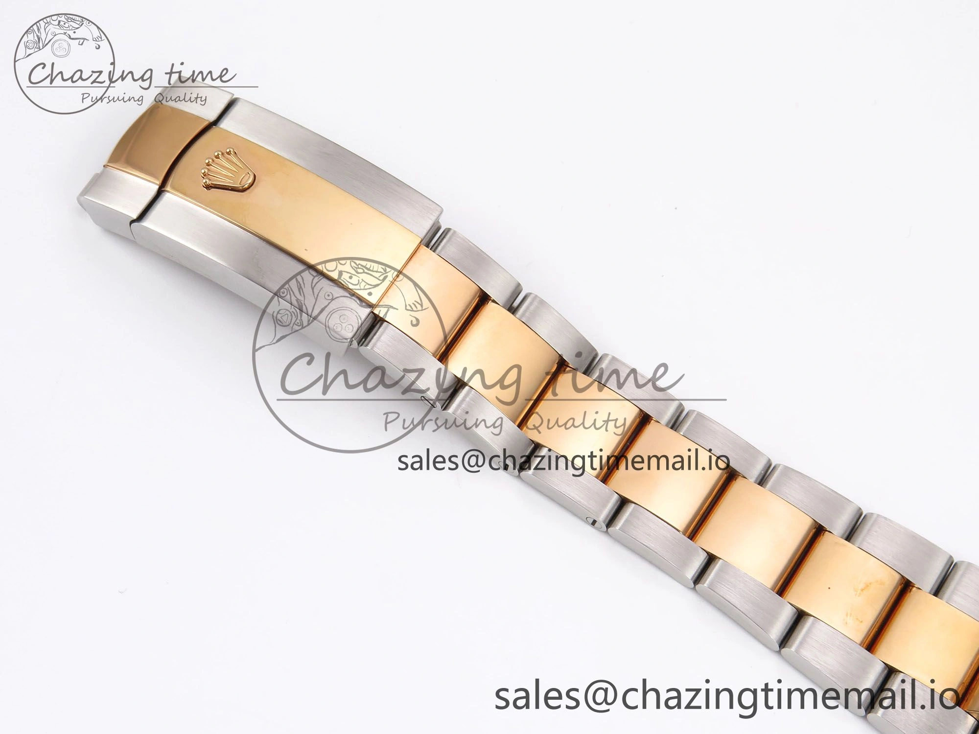 DateJust 41 126331 EWEF Best Edition Silver Textured Dial on SS RG Oyster Bracelet A3235