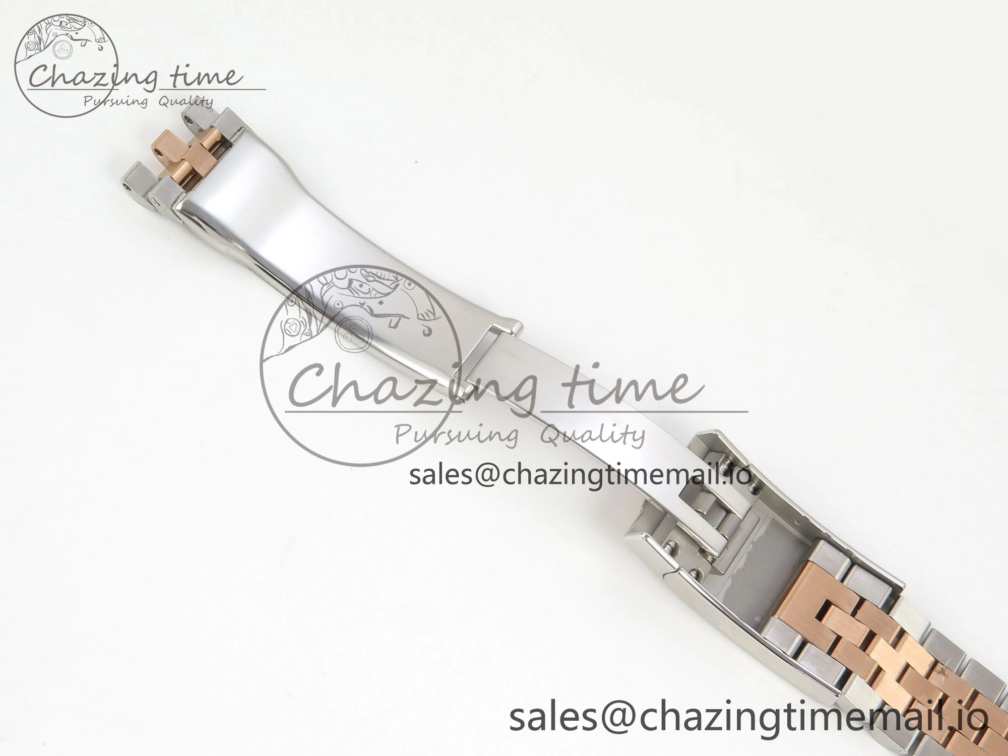DateJust 41 126331 SS RG ARF 1:1 Best Edition Gray Roman Dial on Jubilee Bracelet SH3235 (Weighted)