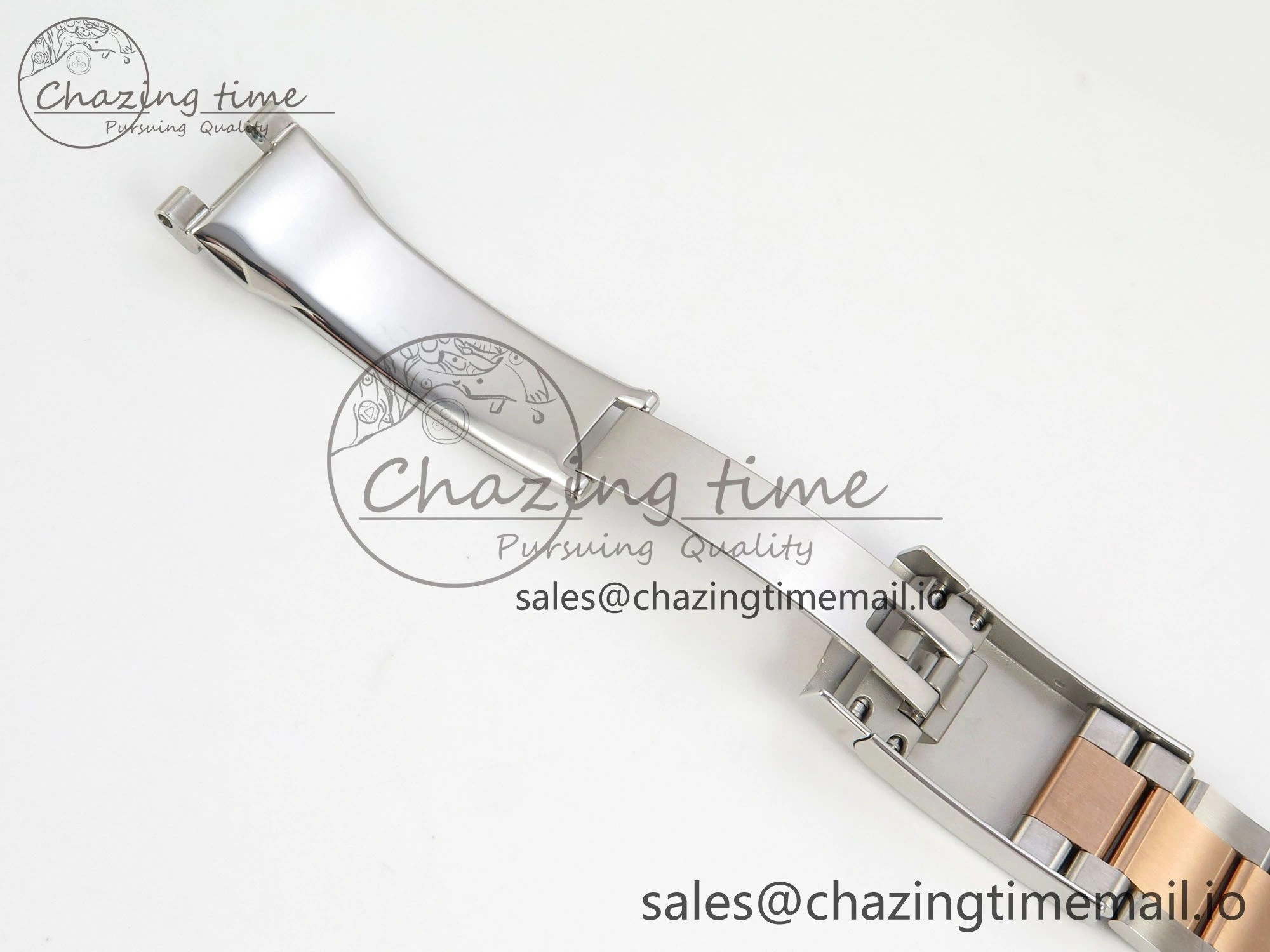 DateJust 41 126331 SS RG ARF 1:1 Best Edition RG Diamonds Dial on Oyster Bracelet SH3235 (Weighted)