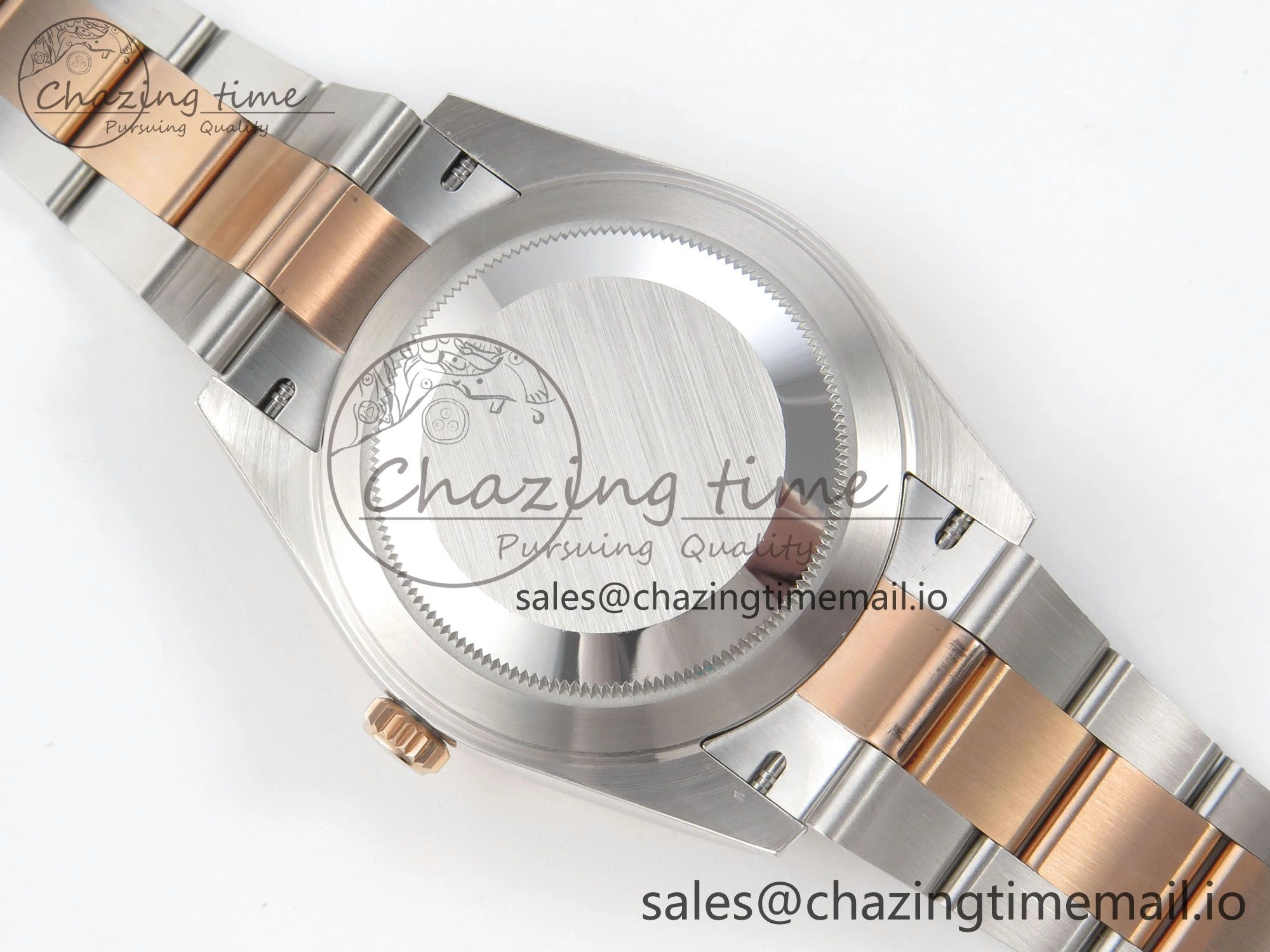 DateJust 41 126331 SS RG ARF 1:1 Best Edition RG Diamonds Dial on Oyster Bracelet SH3235 (Weighted)