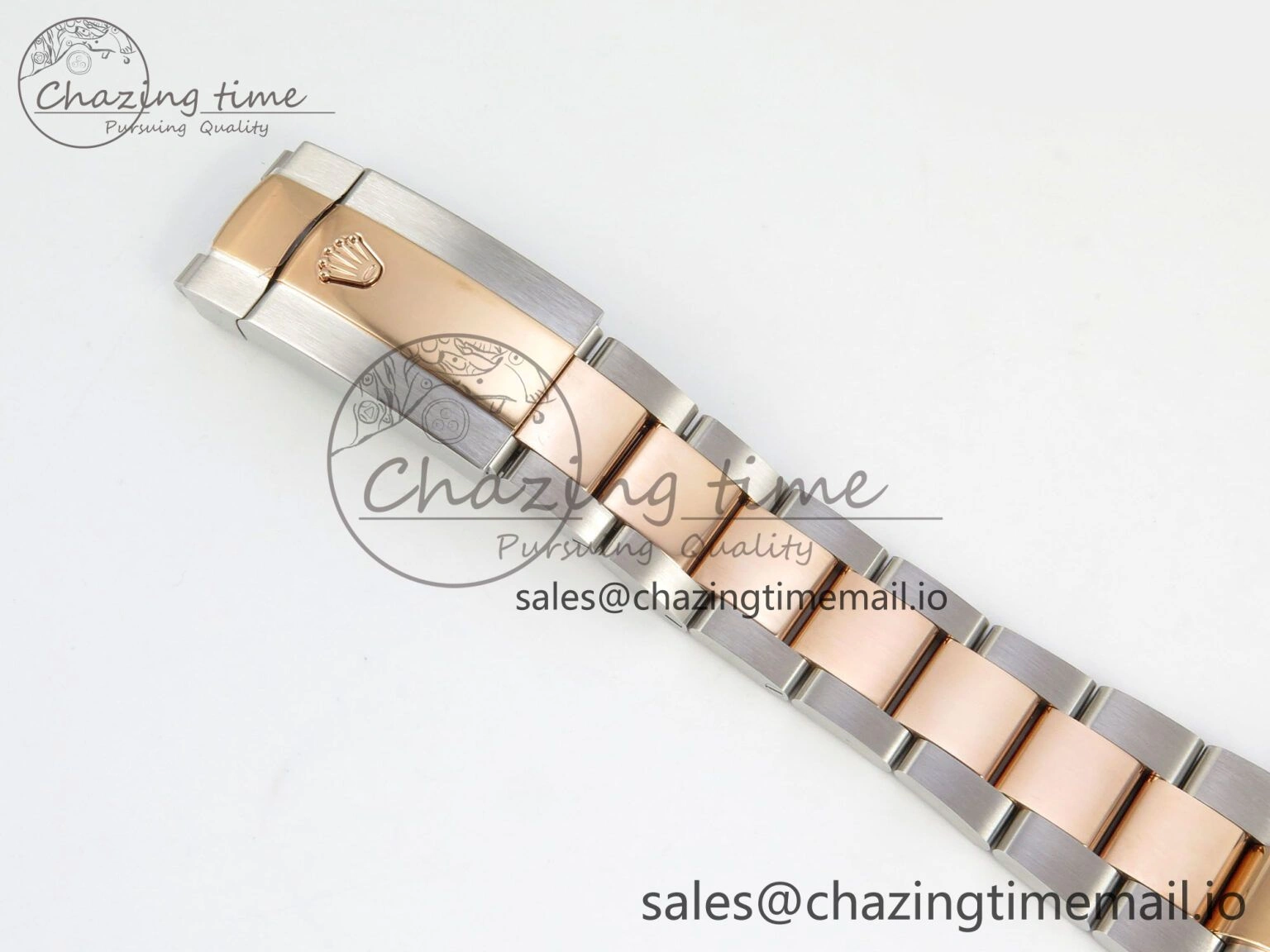 DateJust 41 126331 SS RG ARF 1:1 Best Edition RG Diamonds Dial on Oyster Bracelet SH3235 (Weighted)