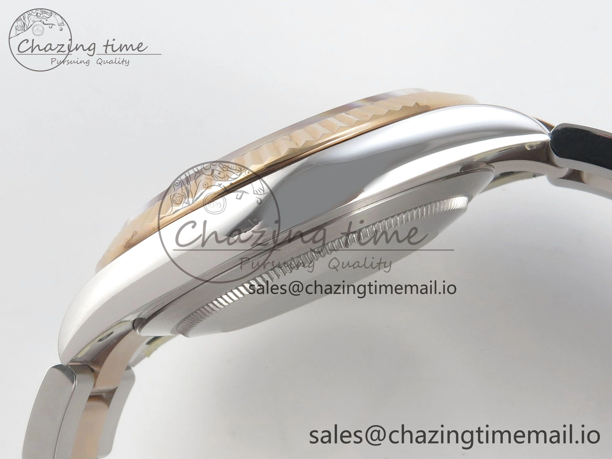 DateJust 41 126331 SS RG ARF 1:1 Best Edition RG Stick Dial on Oyster Bracelet SH3235 (Weighted)