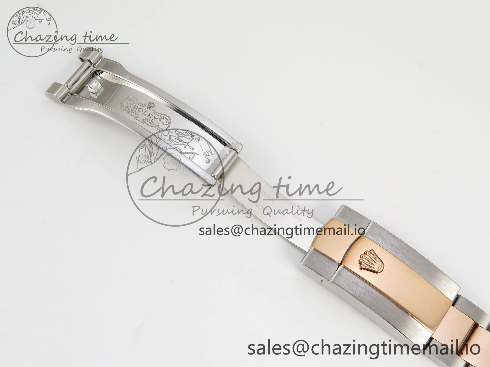 DateJust 41 126331 SS RG ARF 1:1 Best Edition RG Stick Dial on Oyster Bracelet SH3235 (Weighted)
