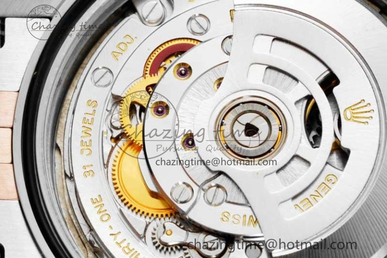 DateJust 41 126331 VSF 1:1 Best Edition 904L Steel RG Dial on SS RG Jubilee Bracelet VS3235