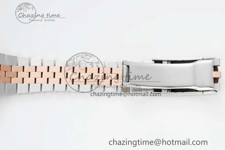 DateJust 41 126331 VSF 1:1 Best Edition 904L Steel RG Dial on SS RG Jubilee Bracelet VS3235