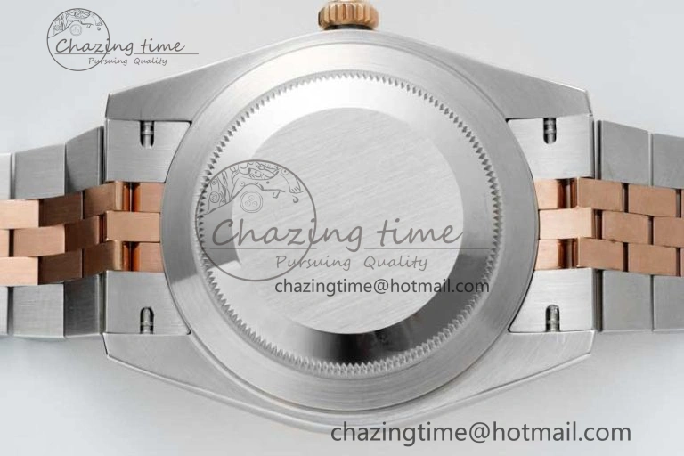 DateJust 41 126331 VSF 1:1 Best Edition 904L Steel RG Dial on SS RG Jubilee Bracelet VS3235
