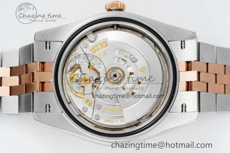 DateJust 41 126331 VSF 1:1 Best Edition 904L Steel RG Dial on SS RG Jubilee Bracelet VS3235