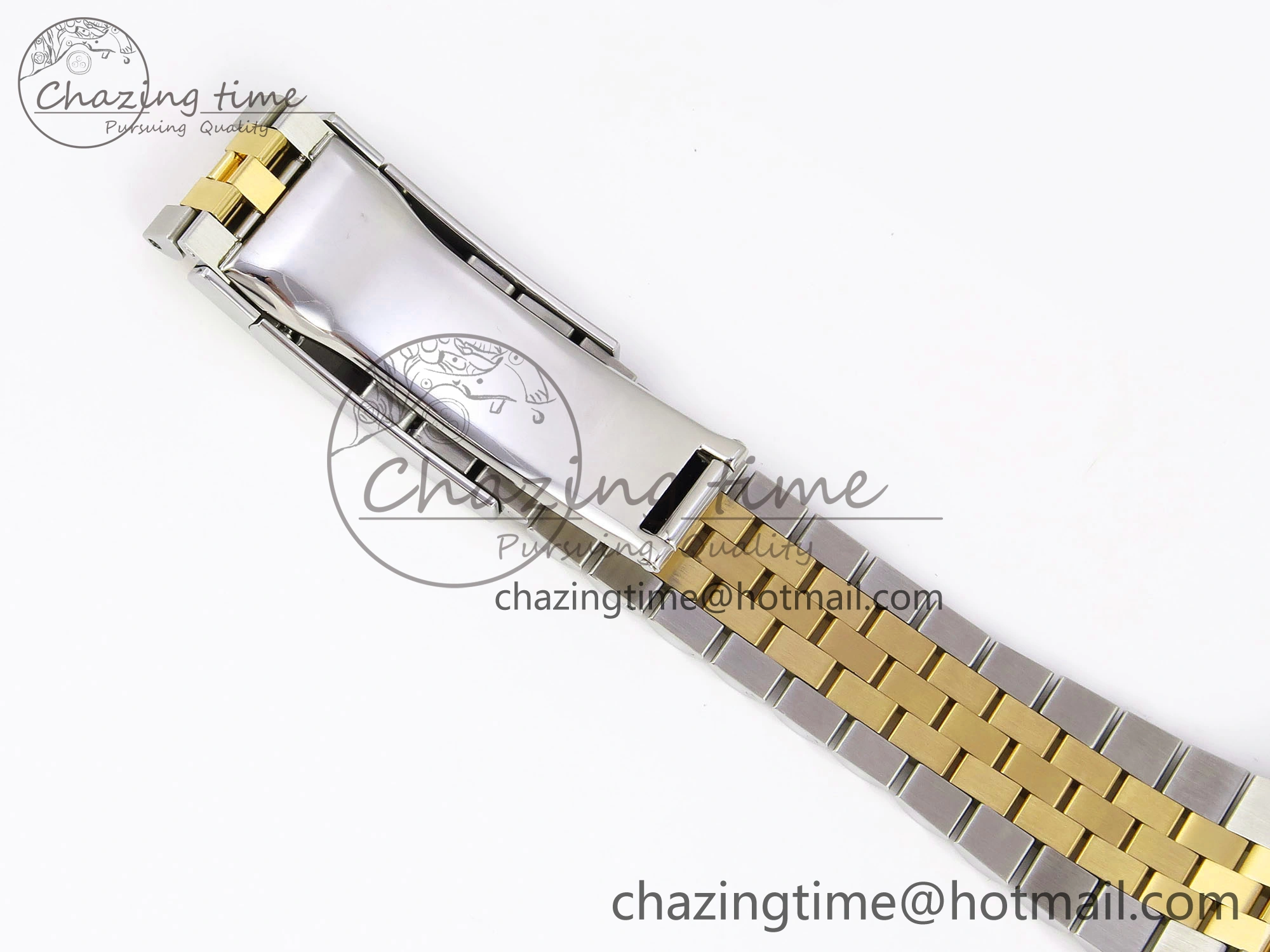 DateJust 41 126331 VSF 1:1 Best Edition 904L Steel Yellow Gold Textured Dial on SS YG Jubilee Bracelet VS3235
