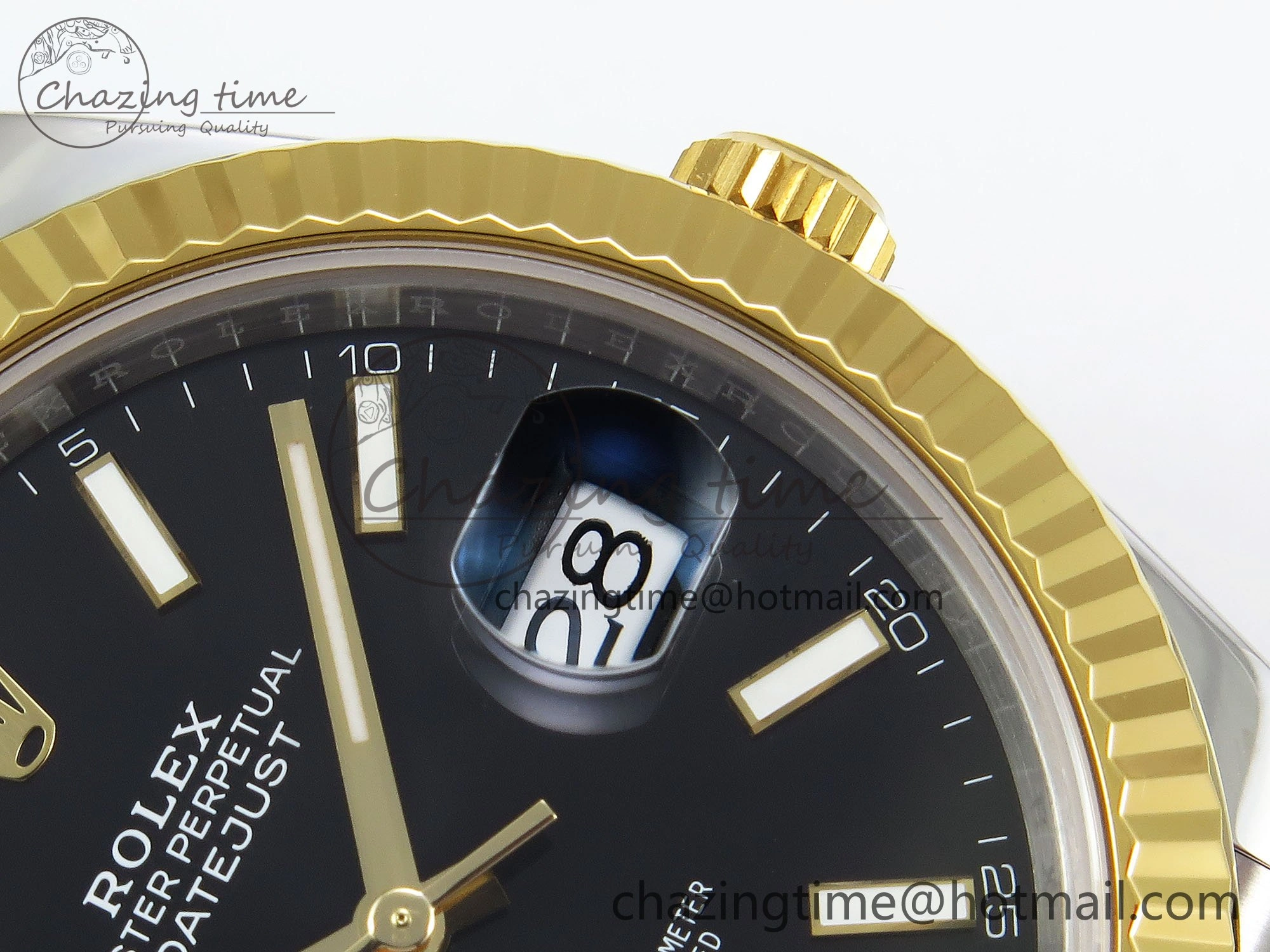 DateJust 41 126333 904L SS VSF 1:1 Best Edition Black Stick Dial on Jubilee Bracelet VS3235