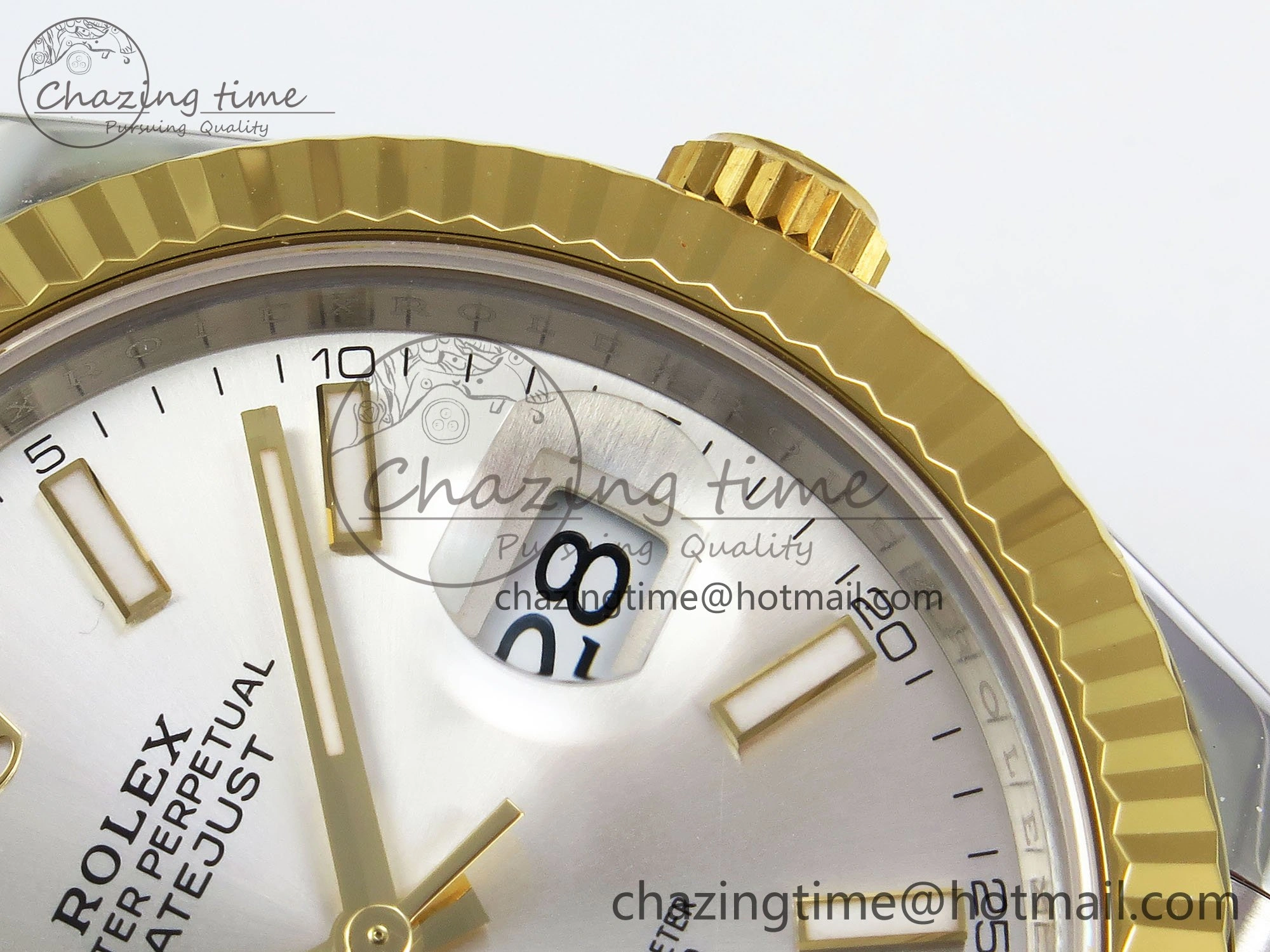 DateJust 41 126333 904L SS VSF 1:1 Best Edition Silver Stick Dial on Jubilee Bracelet VS3235