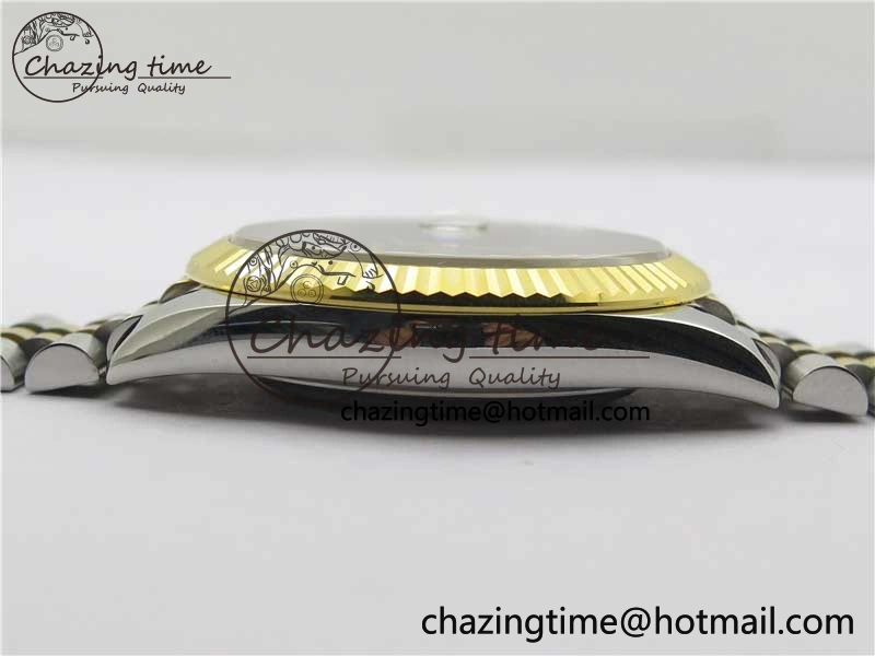 DateJust 41 126333 904L SS YG VSF 1:1 Best Edition Black Dial on 904L Jubilee Bracelet VS3235