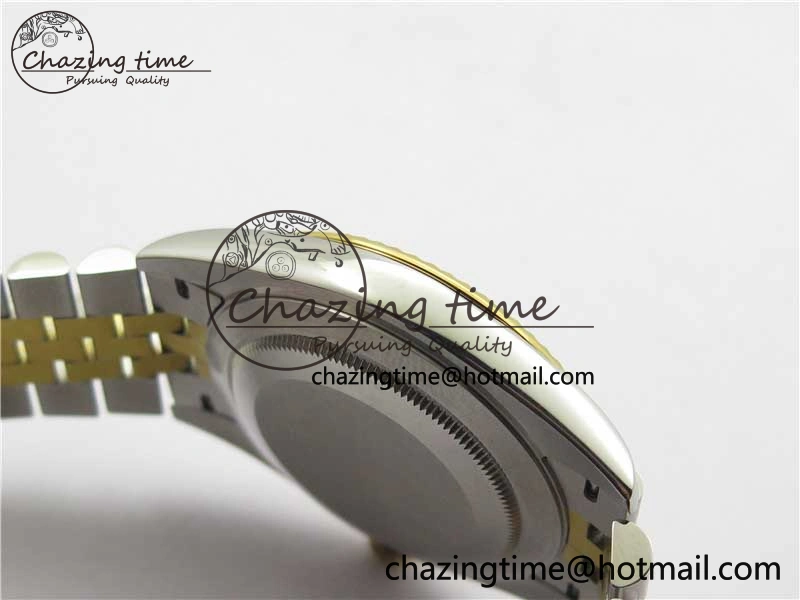 DateJust 41 126333 904L SS YG VSF 1:1 Best Edition Black Dial on 904L Jubilee Bracelet VS3235