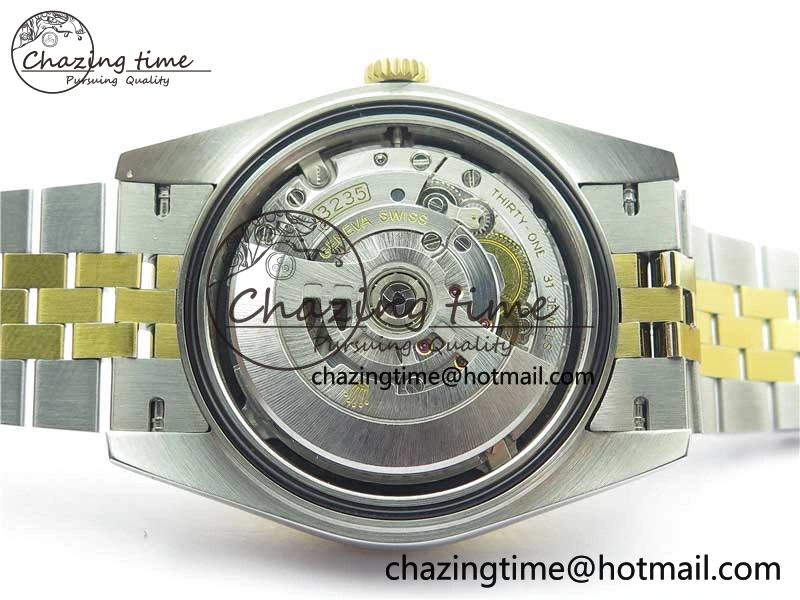 DateJust 41 126333 904L SS YG VSF 1:1 Best Edition Black Dial on 904L Jubilee Bracelet VS3235