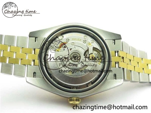 DateJust 41 126333 904L SS YG VSF 1:1 Best Edition Black Dial on 904L Jubilee Bracelet VS3235