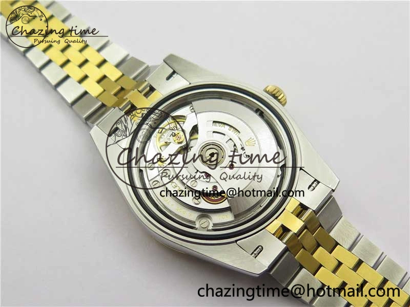 DateJust 41 126333 904L SS YG VSF 1:1 Best Edition Black Dial on 904L Jubilee Bracelet VS3235