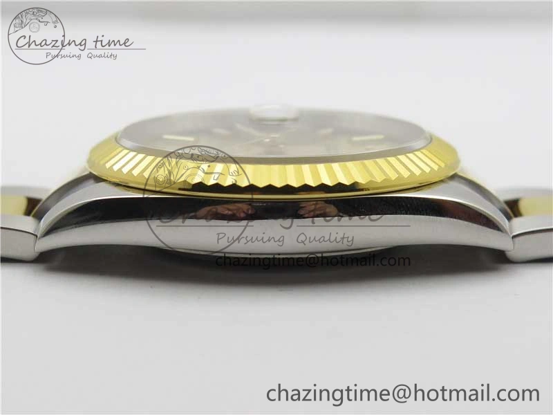 DateJust 41 126333 904L SS YG VSF 1:1 Best Edition YG Dial on Oyster Bracelet VS3235