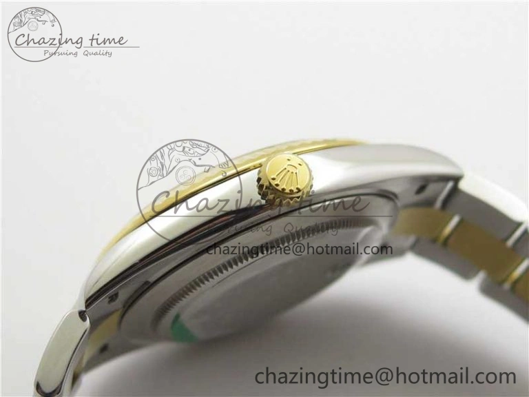 DateJust 41 126333 904L SS YG VSF 1:1 Best Edition YG Dial on Oyster Bracelet VS3235