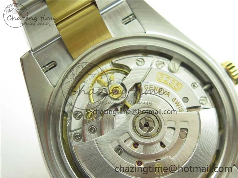 DateJust 41 126333 904L SS YG VSF 1:1 Best Edition YG Dial on Oyster Bracelet VS3235