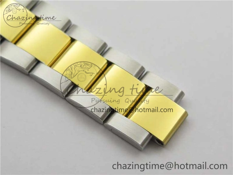 DateJust 41 126333 904L SS YG VSF 1:1 Best Edition YG Dial on Oyster Bracelet VS3235