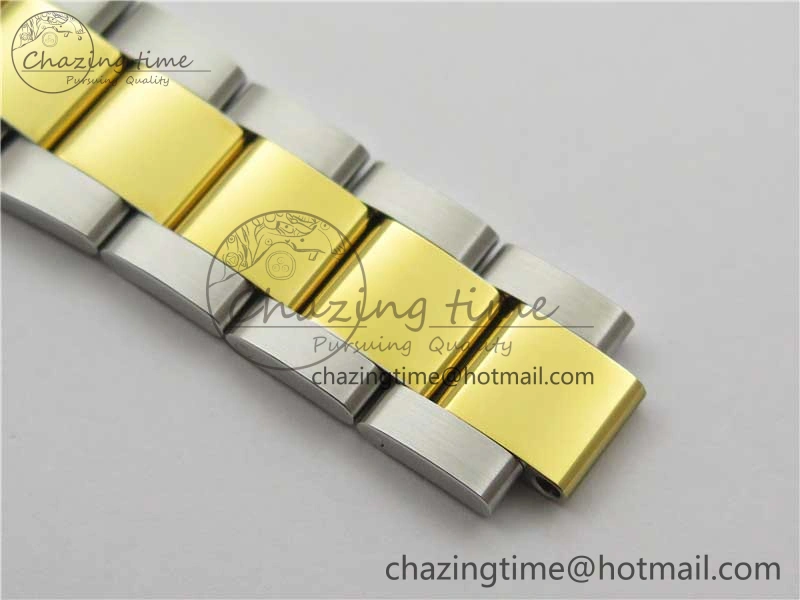 DateJust 41 126333 904L SS YG VSF 1:1 Best Edition YG Dial on Oyster Bracelet VS3235