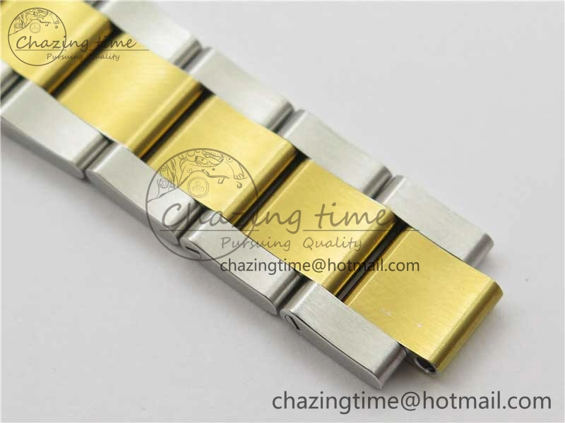 DateJust 41 126333 904L SS YG VSF 1:1 Best Edition YG Dial on Oyster Bracelet VS3235
