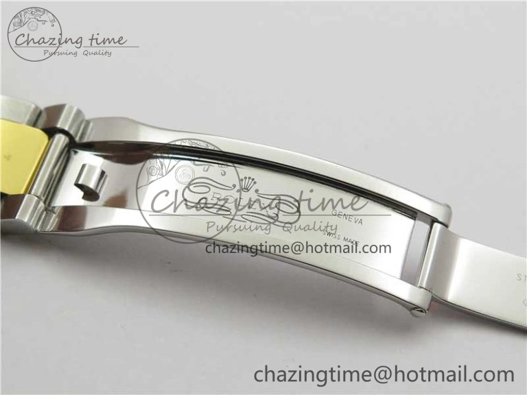 DateJust 41 126333 904L SS YG VSF 1:1 Best Edition YG Dial on Oyster Bracelet VS3235