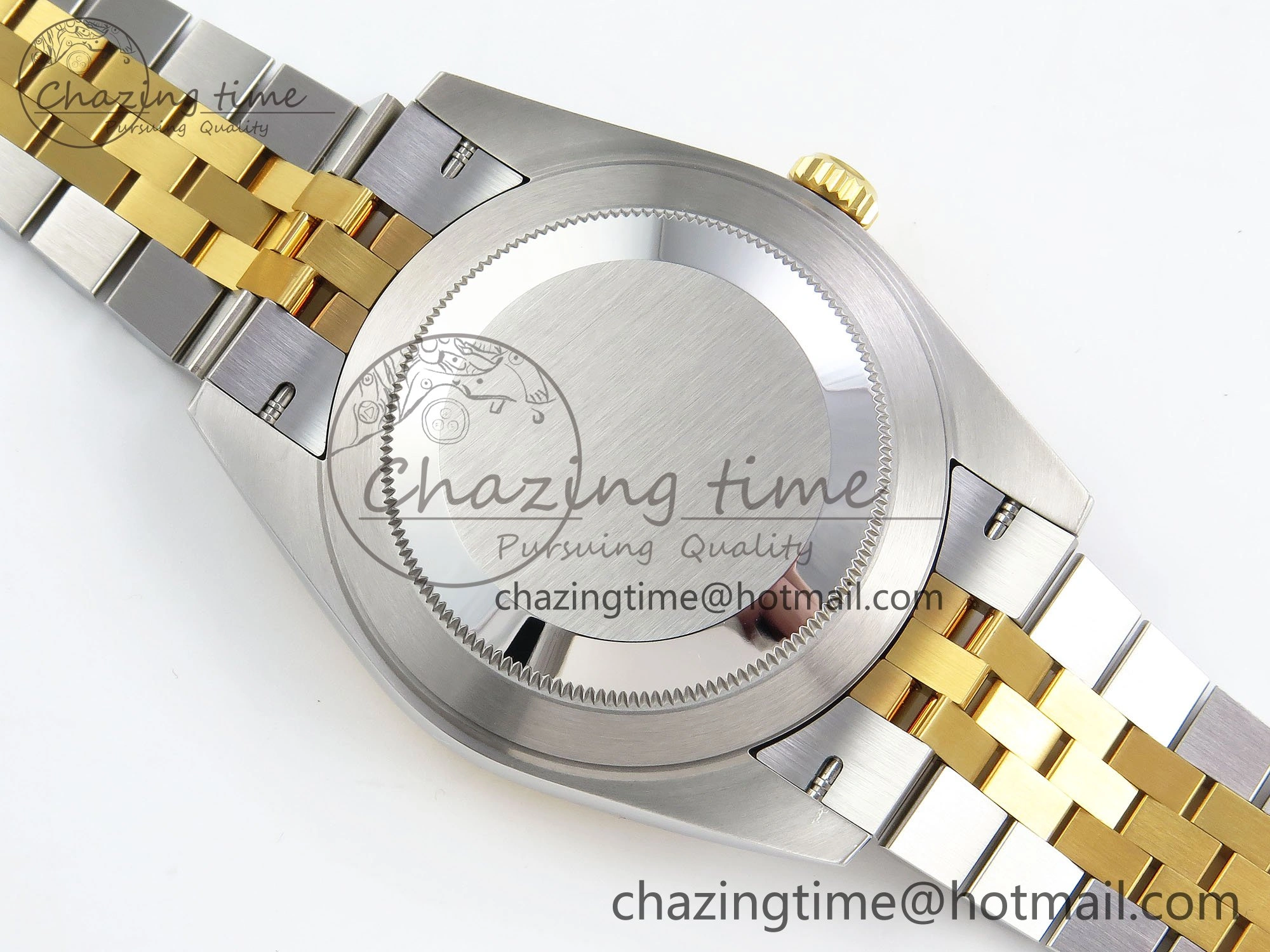 DateJust 41 126333 Clean 1:1 Best Edition 904L Steel Gray Dial Green Roman Marker on SS YG Jubilee Bracelet VR3235