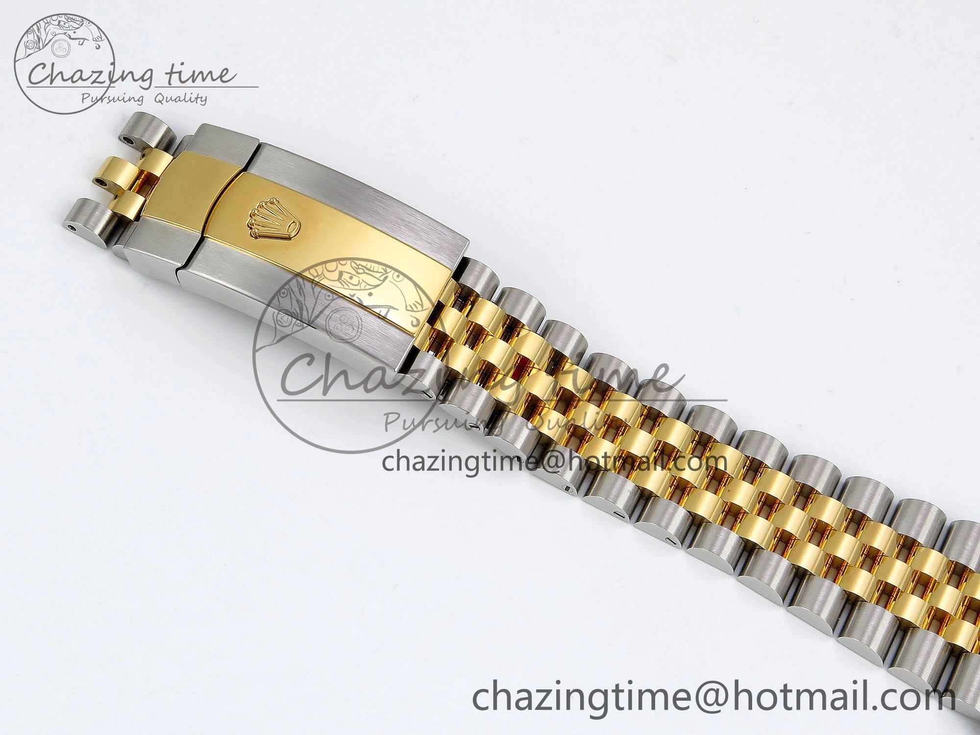 DateJust 41 126333 Clean 1:1 Best Edition 904L Steel Gray Dial Green Roman Marker on SS YG Jubilee Bracelet VR3235