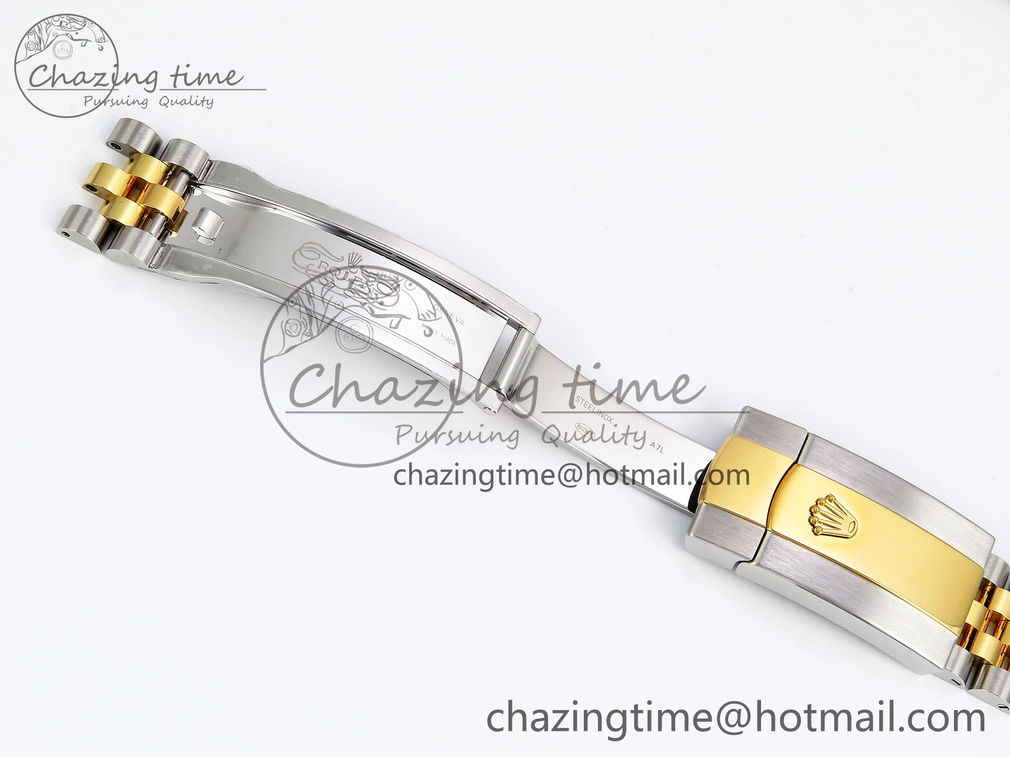 DateJust 41 126333 Clean 1:1 Best Edition 904L Steel Gray Dial Green Roman Marker on SS YG Jubilee Bracelet VR3235