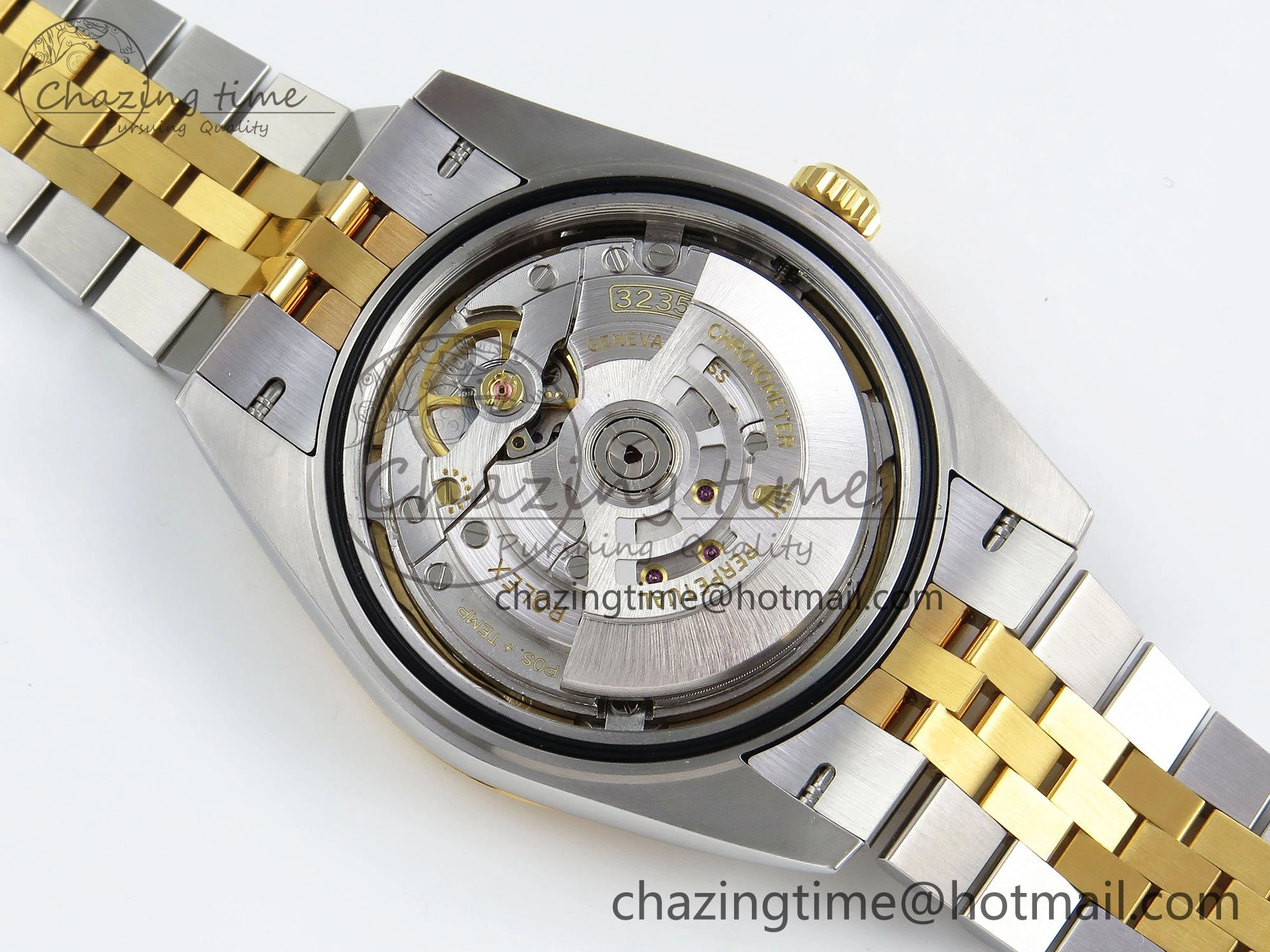 DateJust 41 126333 Clean 1:1 Best Edition 904L Steel Gray Dial Green Roman Marker on SS YG Jubilee Bracelet VR3235