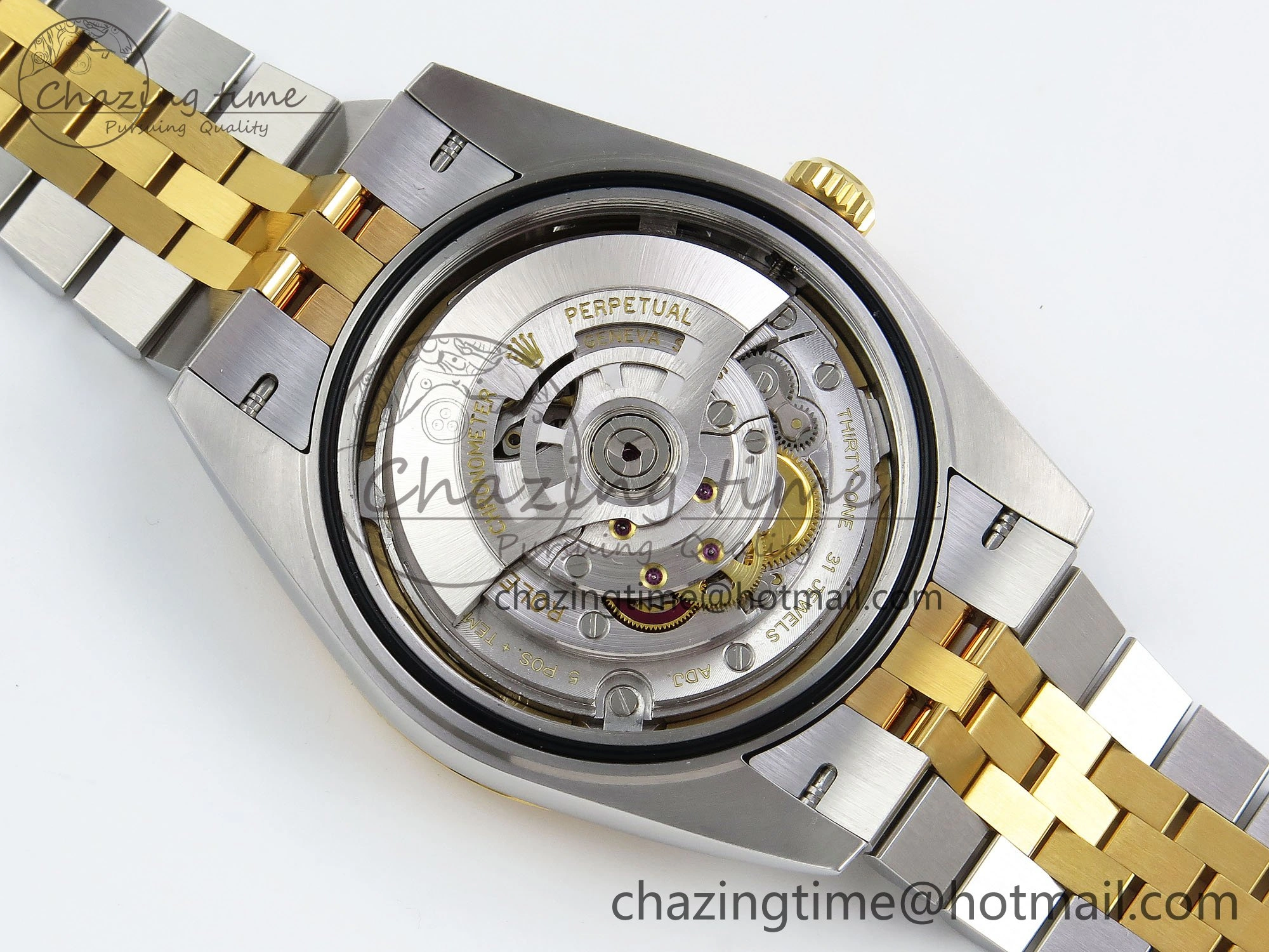DateJust 41 126333 Clean 1:1 Best Edition 904L Steel Gray Dial Green Roman Marker on SS YG Jubilee Bracelet VR3235