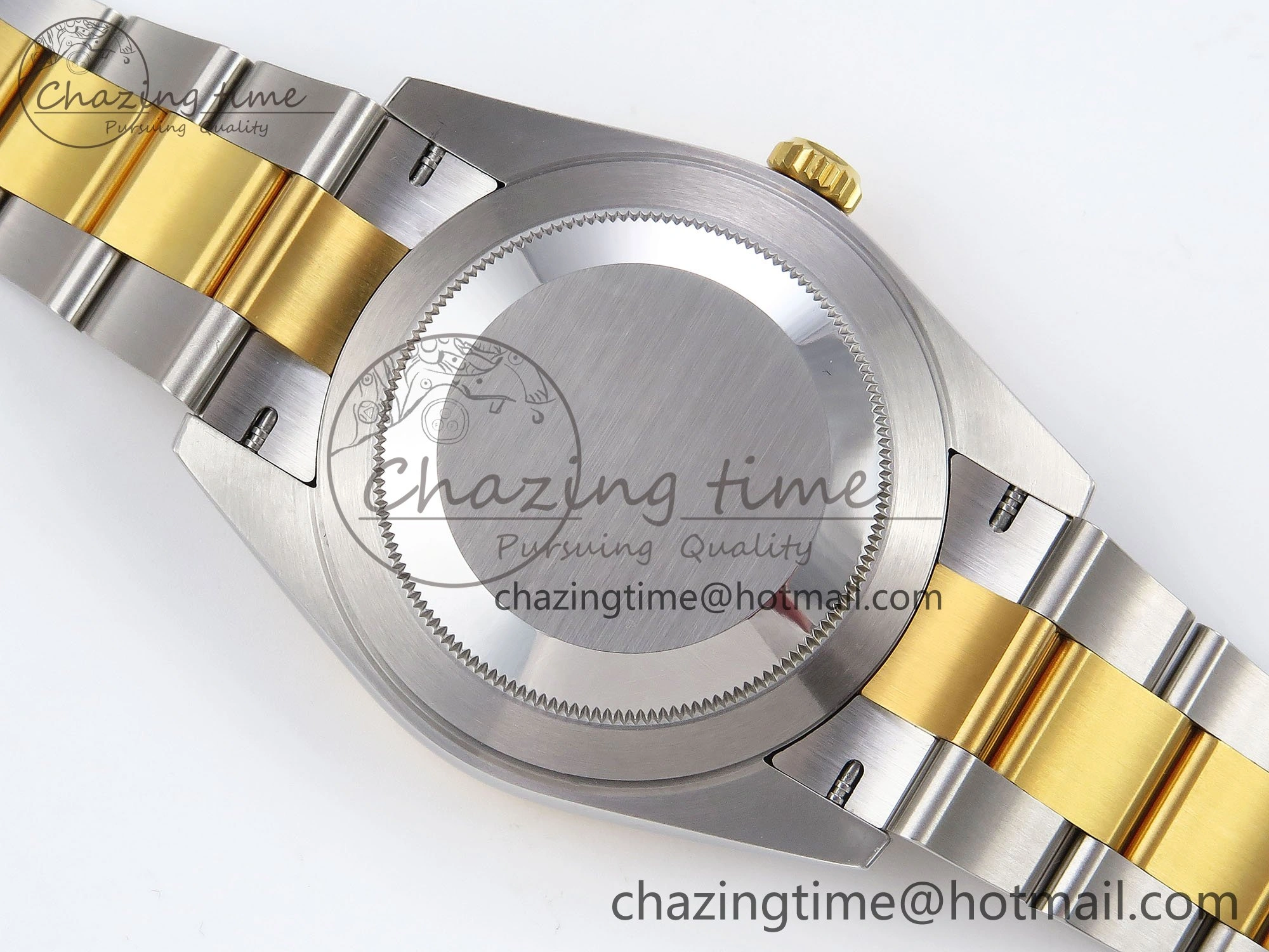 DateJust 41 126333 Clean 1:1 Best Edition 904L Steel Gray Dial Green Roman Marker on SS YG Oyster Bracelet VR3235