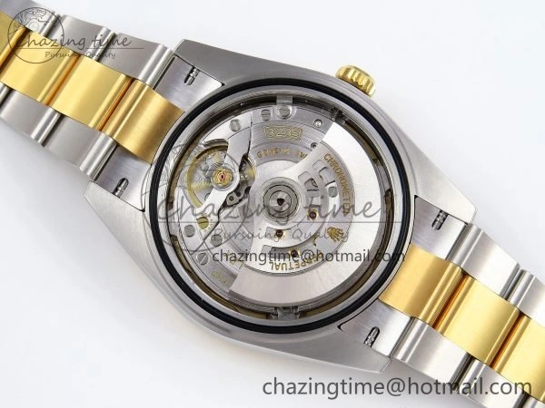 DateJust 41 126333 Clean 1:1 Best Edition 904L Steel Gray Dial Green Roman Marker on SS YG Oyster Bracelet VR3235