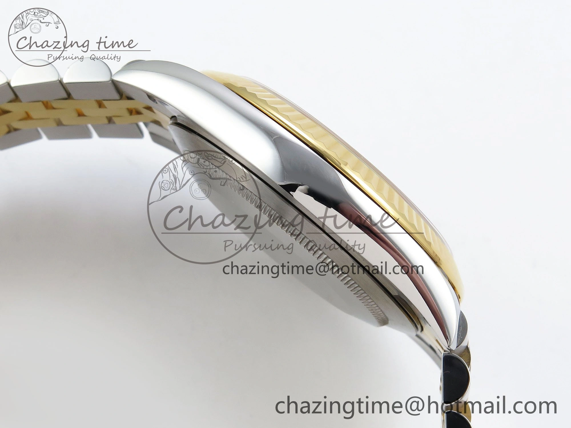 DateJust 41 126333 Clean 1:1 Best Edition 904L Steel YG Stick Dial on SS YG Jubilee Bracelet VR3235