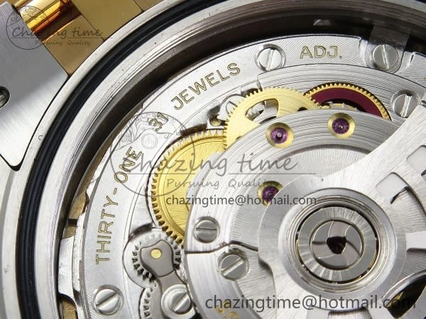 DateJust 41 126333 Clean 1:1 Best Edition 904L Steel YG Stick Dial on SS YG Jubilee Bracelet VR3235