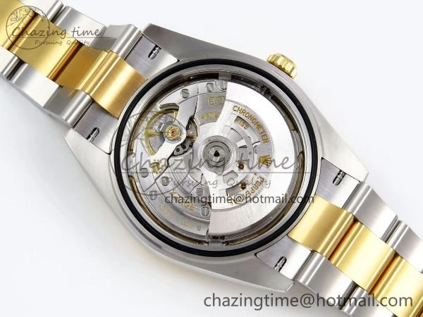 DateJust 41 126333 Clean 1:1 Best Edition 904L Steel YG Stick Dial on SS YG Oyster Bracelet VR3235