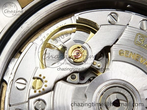 DateJust 41 126333 Clean 1:1 Best Edition 904L Steel YG Stick Dial on SS YG Oyster Bracelet VR3235