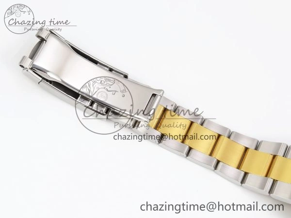 DateJust 41 126333 Clean 1:1 Best Edition 904L Steel YG Stick Dial on SS YG Oyster Bracelet VR3235