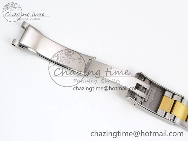 DateJust 41 126333 Clean 1:1 Best Edition 904L Steel YG Stick Dial on SS YG Oyster Bracelet VR3235