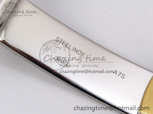 DateJust 41 126333 Clean 1:1 Best Edition 904L Steel YG Textured Dial on SS YG Oyster Bracelet VR3235