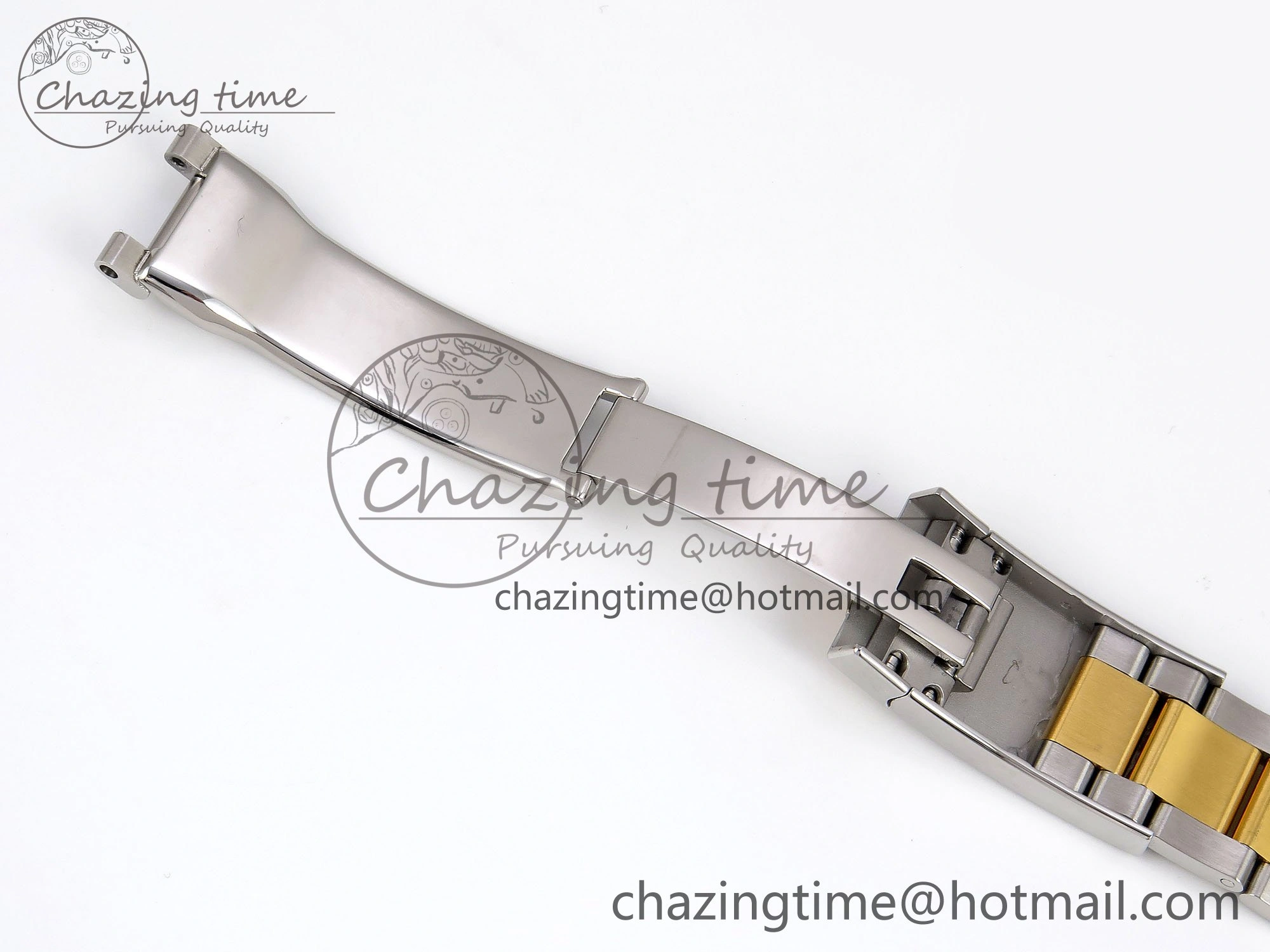 DateJust 41 126333 Clean 1:1 Best Edition 904L Steel YG Textured Dial on SS YG Oyster Bracelet VR3235