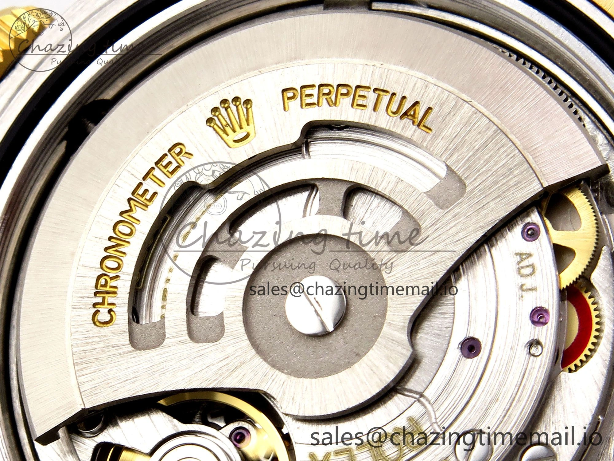 DateJust 41 126333 EWEF Best Edition Gray Dial Green Roman Marker on SS YG Oyster Bracelet A3235