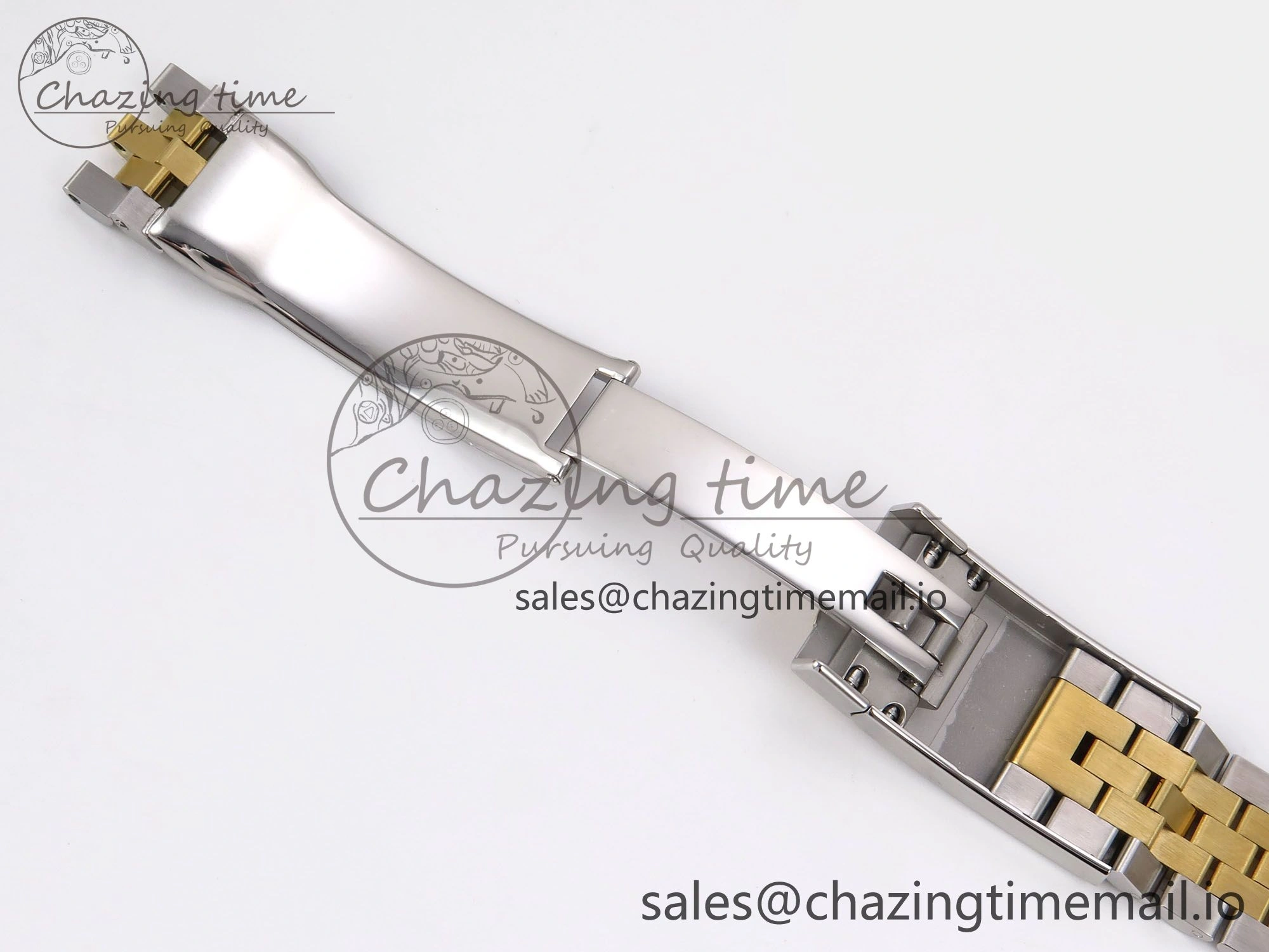 DateJust 41 126333 EWEF Best Edition Gray Dial Green Roman Markers on SS YG Jubilee Bracelet A3235