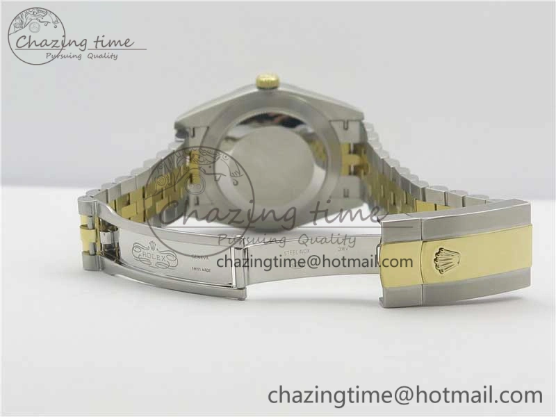 DateJust 41 126333 SS YG ARF 1:1 Best Edition 904L Steel YG Diamonds Dial on Jubilee Bracelet A2824