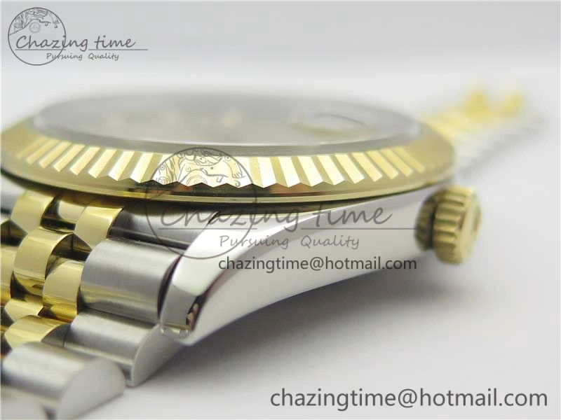 DateJust 41 126333 SS YG ARF 1:1 Best Edition 904L Steel YG Diamonds Dial on Jubilee Bracelet A2824