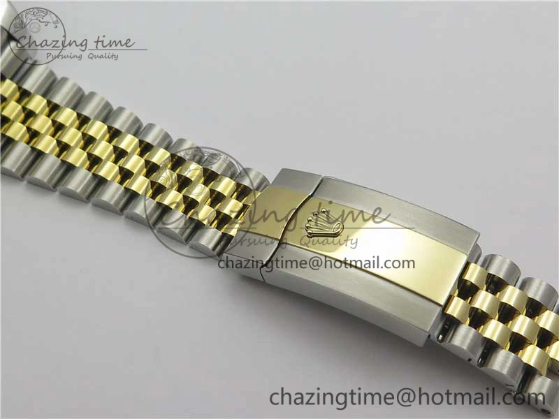 DateJust 41 126333 SS YG ARF 1:1 Best Edition 904L Steel YG Diamonds Dial on Jubilee Bracelet A2824